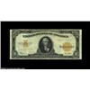 Image 1 : Fr. 1173 $10 1922 Gold Certificate Extremely Fine. A nice natural example with a single horizontal f