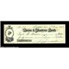 Image 1 : Jefferson Davis Signed Check. Although not a Confederate note, this item is best sold in this sectio