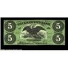 Image 1 : Washington, DC- Government Bank $5 Nov. 15, 1862 G8A beautifully green tinted note with a majestic e