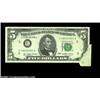 Image 1 : Fr. 1974-C $5 1977 Federal Reserve Note. About Uncirculated.A nice foldover error that is missing th