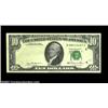 Image 1 : Fr. 2025-D $10 1981 Federal Reserve Note. About Uncirculated.This foldover error hardly looks like i