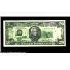 Image 1 : Fr. 2073-G $20 1981 Federal Reserve Note. About Uncirculated.A nice back-to-front offset covers the.