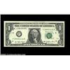 Image 1 : Fr. 1909-F $1 1977 Federal Reserve Note. Gem Crisp Uncirculated.The back is severely underinked, lea