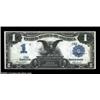 Image 1 : Fr. 233 $1 1899 Silver Certificate About New. What would be a rather ordinary About New Black Eagle.