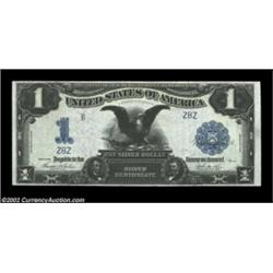 Fr. 233 $1 1899 Silver Certificate Gem New. The final beautiful note from this strictly original cut