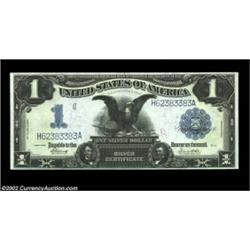 Fr. 235 $1 1899 Silver Certificate Very Choice New. Bold, deep original embossing, pristine surfaces