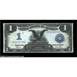 Fr. 235 $1 1899 Silver Certificate Extremely Fine. A beautifully clean high-end example. Important n