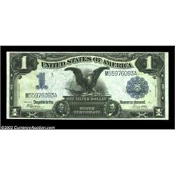 Fr. 236 $1 1899 Silver Certificate Gem New. A lovely Black Eagle, with good original embossing. Impo