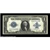 Image 1 : Fr. 237 $1 1923 Silver Certificate Choice New. A near-Gem example of this most common Friedberg numb