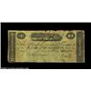 Image 1 : Burlington, KY - Bank of Burlington $1 G12A rare Kentucky obsolete, Fine but with a new edge nicks a