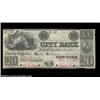 Image 1 : New Orleans, LA- The City Bank $20 ProofA falsely filled in Proof example of a design and denominati