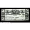 Image 1 : Baltimore, MD- The Commercial & Farmers Bank $5 G38 Shank 5.39.16P ProofAn attractive black and whit