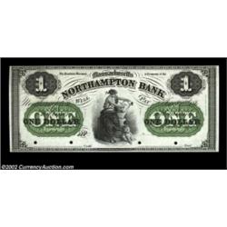 Northampton, MA- Northampton Bank $1 G12a ProofA lovely American Bank Note Company Proof that was no