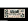 Image 1 : New York, NY- East River Bank $1 UNL ProofA fully orange tinted ex-ABNCo sale Proof. Uncirculated, 4