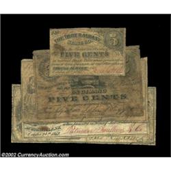 Nice Group of New York Scrip.Auriesville, NY - Putnam, Faulknor & Co. 50ó Oct. 24, 1862 Harris H12 V