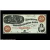 Image 1 : Pittsburgh, PA- Merchants & Manufacturers Bank $50 G34 ProofEx-ABNCo sale Proof. Uncirculated, 4 POC