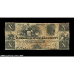 Schuylkill Haven, PA- Farmers Bank of Schuylkill County $10 June 1, 1850 S5A very scarce spurious no