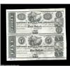 Image 1 : Milwaukee, WI- Wisconsin Marine & Fire Insurance Company $3-$5 Uncut SheetEx-American Bank Note Comp