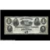 Image 7 : Some Pretty ObsoletesMichigan City, IN- Exchange Bank of A.H. Perrin & Co. $1 April, 1862 Wolka 498-