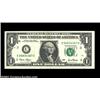 Image 1 : Fr. 1926-C $1 2001 Federal Reserve Note. Choice About Uncirculated. Consecutive to the last, and ide