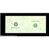 Image 1 : Fr. ? $1 Federal Reserve Note. Gem Crisp Uncirculated.This Chicago district piece is completely miss