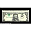 Image 1 : Fr. 1914-D $1 1988 Federal Reserve Note. Gem Crisp Uncirculated. Inverted third printing along with.