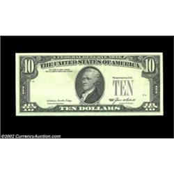 Fr. 2027-??? $10 1985 Federal Reserve Note. Choice Crisp Uncirculated.This well centered near-Gem is