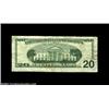 Image 2 : Fr. 2084-L $20 1996 Federal Reserve Note. Fine-Very Fine. Mismatched serial number AL78619209F/AL786