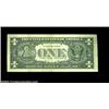 Image 2 : Fr. 1910-B $1 1977A Federal Reserve Note. Extremely Fine.The third printing is severely shifted up a