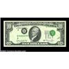 Image 1 : Fr. 2026-B $10 1981A Federal Reserve Note. Choice Crisp Uncirculated.A heavy shift of the third prin