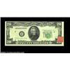 Image 1 : Fr. 2060-B $20 1950A Federal Reserve Note. Choice Crisp Uncirculated.This shifted overprint error re