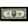 Image 1 : Fr. 2063-E $20 1950D Federal Reserve Note. About Uncirculated.An interesting error note that has thr