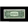 Image 2 : Fed Error Quartet.Fr. 1901-H $1 1963A Federal Reserve Note two large ink smears on the front VFFr. 2