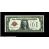 Image 1 : Fr. 1500 $1 1928 Legal Tender. Choice Crisp Uncirculated. Like many of these red seal aces, this exa