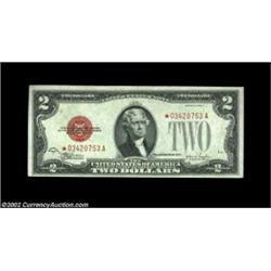 Fr. 1507* $2 1928F Legal Tender. Choice Crisp Uncirculated.Centered a bit low, particularly on the b
