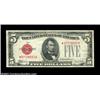 Image 1 : Fr. 1530* $5 1928E Legal Tender. Extremely Fine-About Uncirculated.A brightly colored example from t