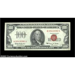 Fr. 1550 $100 1966 Legal Tender. Gem Crisp Uncirculated.A bright and attractive example of this shor