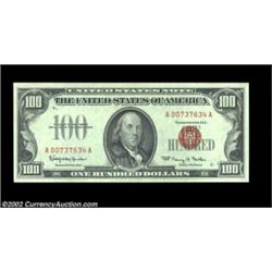 Fr. 1550 $100 1966 Legal Tender. Gem Crisp Uncirculated.A fully embossed crackling fresh beauty. Imp