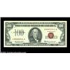 Image 1 : Fr. 1551 $100 1966A Legal Tender. Extremely Fine.Bright, but showing three folds as well as a bit of