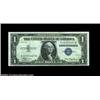 Image 1 : Fr. 1607 $1 1935 Silver Certificate. A-B Experimental Block. Gem Crisp Uncirculated.A fully original