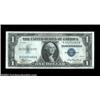 Image 1 : Fr. 1607 $1 1935 Silver Certificate. A-B Experimental Block. Choice Crisp Uncirculated.An attractive