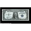 Image 1 : Fr. 1608* $1 1935A Silver Certificate. Gem Crisp Uncirculated.The scarce *-B block. Important notice