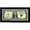 Image 1 : Fr. 1611 $1 1935B Silver Certificate. Gem Crisp Uncirculated.A pristine example of the scarce C-D bl