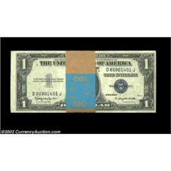 Fr. 1618 $1 1935H Silver Certificates. Choice to Gem Crisp Uncirculated.A nice original pack with fo