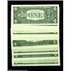 Image 2 : Fr. 1619-Fr. 1621 $1 1957-1957B Silver Certificates. Gem Crisp Uncirculated.Sixty nine pieces, most.