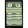 Image 1 : Fr. 1619 $1 1957 Silver Certificates. Gem Crisp Uncirculated.Seventy five pieces, all consecutive. 7