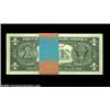 Image 2 : Fr. 1619 $1 1957 Silver Certificates. Choice-Gem Crisp Uncirculated.A pleasing original pack of 100.