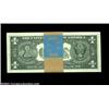 Image 2 : Fr. 1620 $1 1957A Silver Certificates. Gem Crisp Uncirculated.An original pack of 100 notes that are