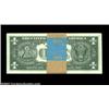 Image 2 : Fr. 1621 $1 1957B Silver Certificates. Choice to Gem Crisp Uncirculated.Ninety-nine consecutive note