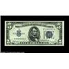 Image 1 : Fr. 1651 $5 1934A Mule Silver Certificate. Gem Crisp Uncirculated.One of a consecutive pair of the s